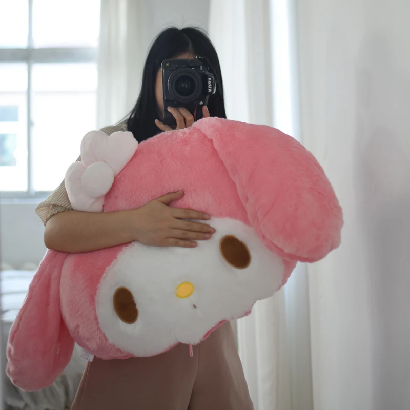 My Melody peluche almohada abrazable para sofá, cojín trasero - imagen 5