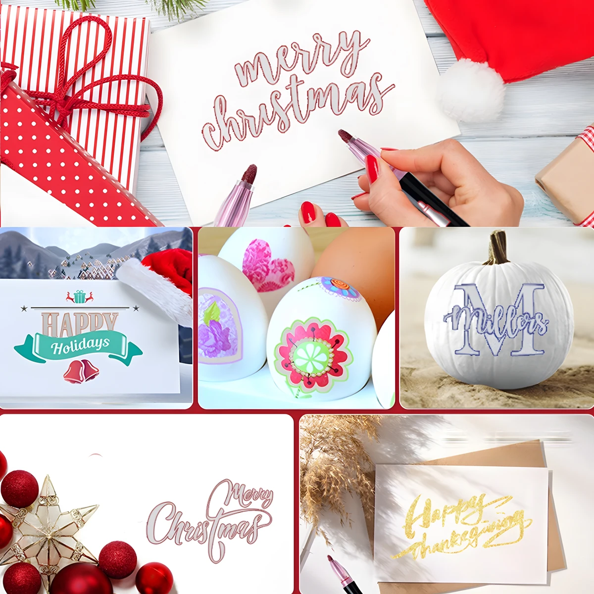 Rotuladores metálicos brillantes para manualidades infantiles - imagen 2