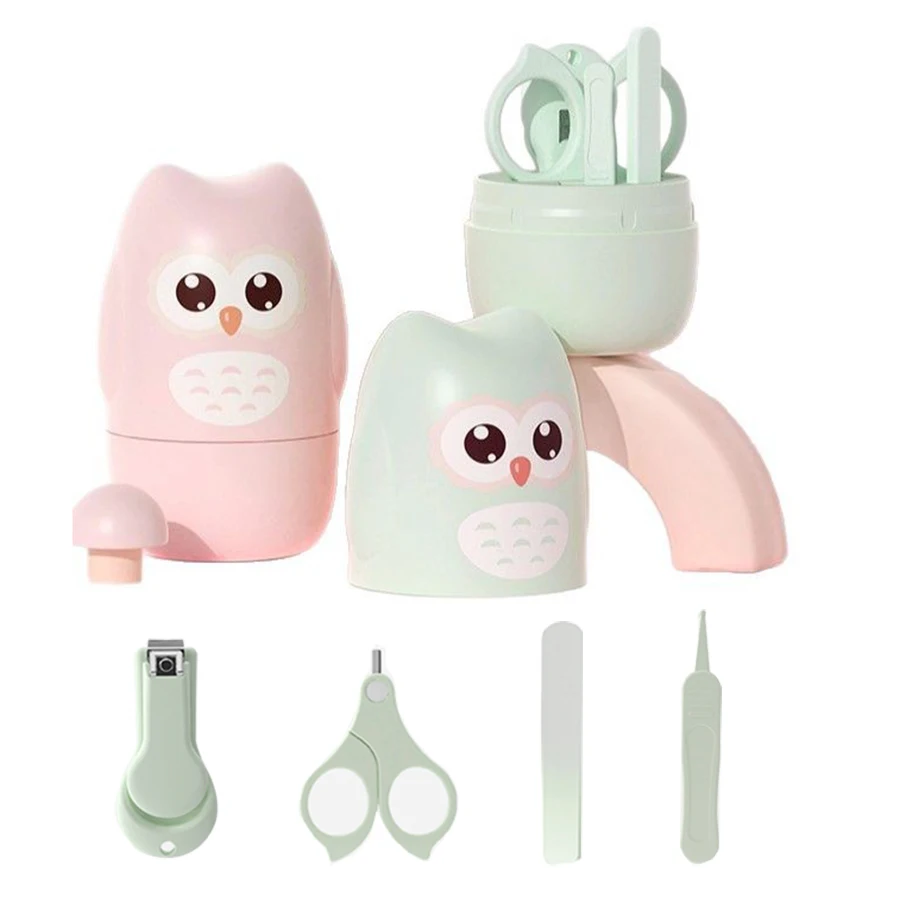 Kit de manicura infantil con cortauñas, tijeras y lima seguras - imagen 2