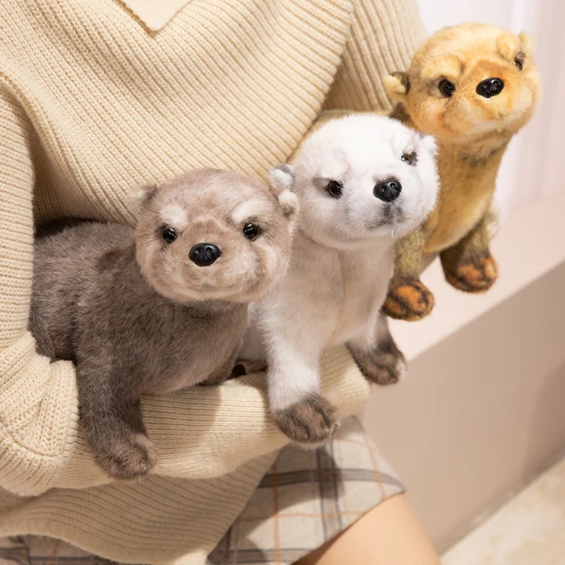 Peluche de nutria realista para niños – Regalo perfecto - imagen 4