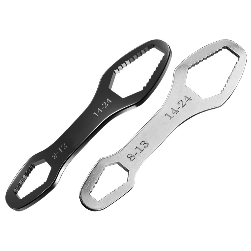 Llave universal doble cabeza vista frontal