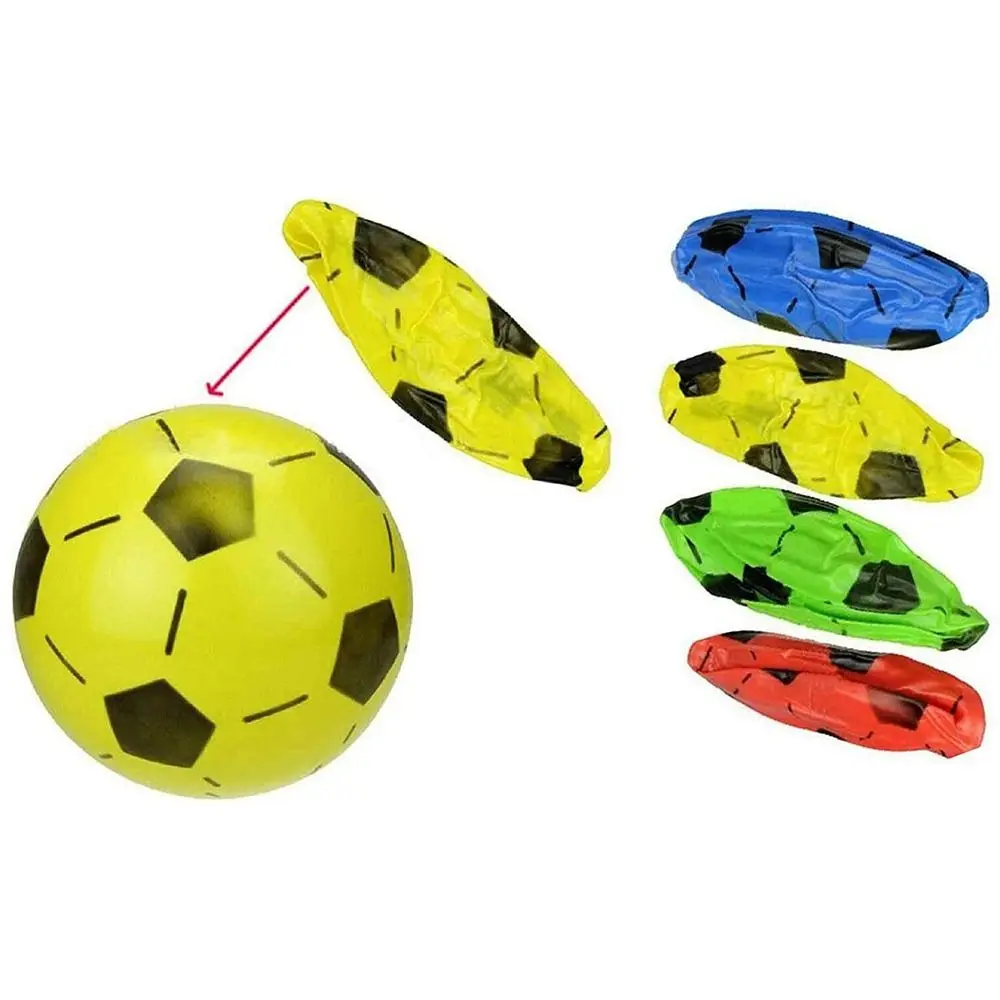 Detalle del balón y colores variados