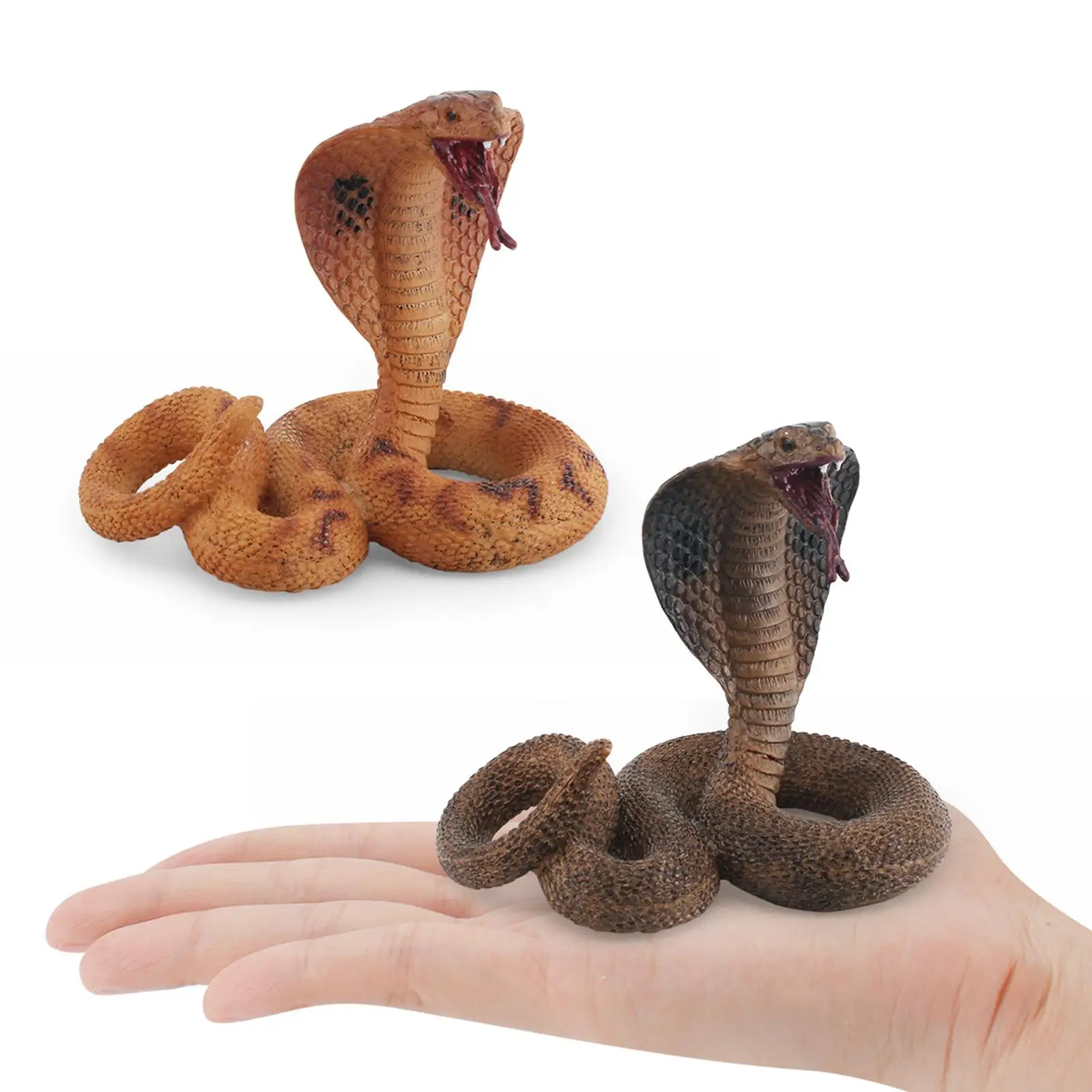 Serpiente juguete de alta simulación para bromas Halloween - imagen 4