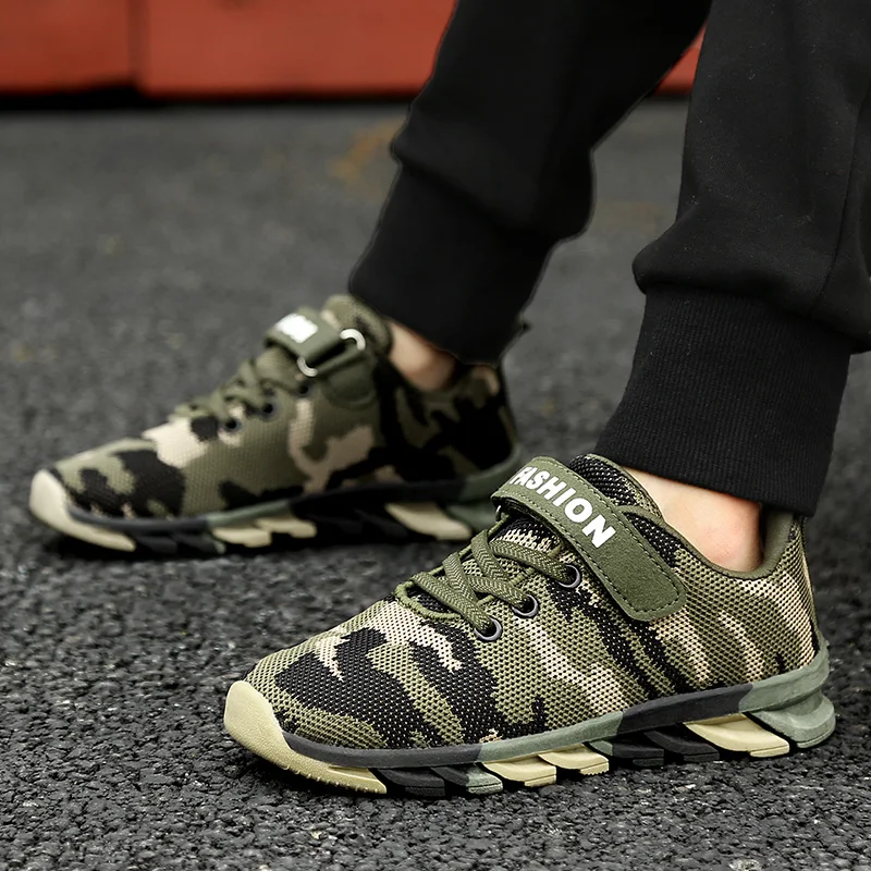 Zapatillas deportivas de camuflaje transpirables para bebé niño niña - imagen 3