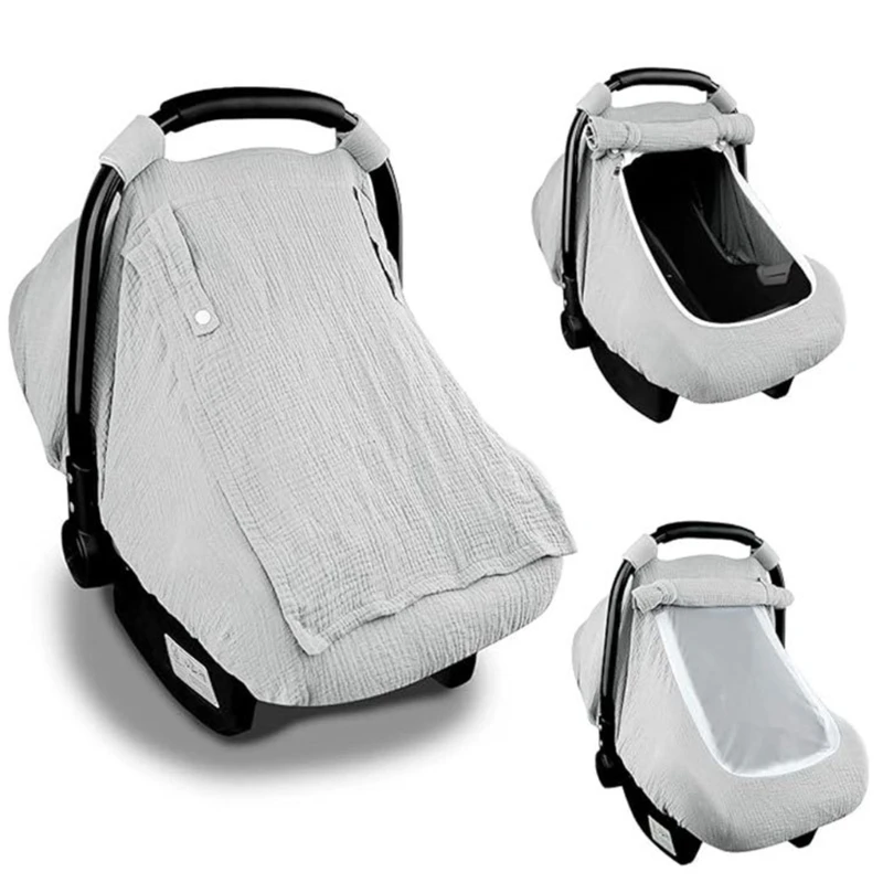 Funda 2 en 1 transpirable para asiento de coche bebé