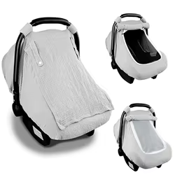 Funda 2 en 1 transpirable para asiento de coche bebé
