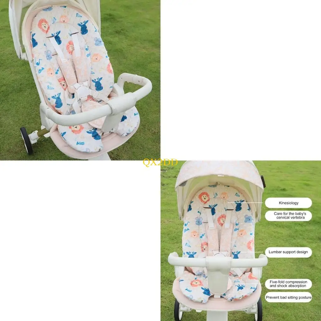 Reductor de asiento de coche para bebé con apoyacabezas acolchado