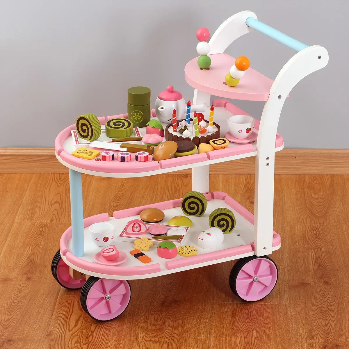 Andador para bebé de empuje, cocina simulada en carrito - imagen 4