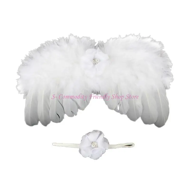 Diadema con detalle de ángel