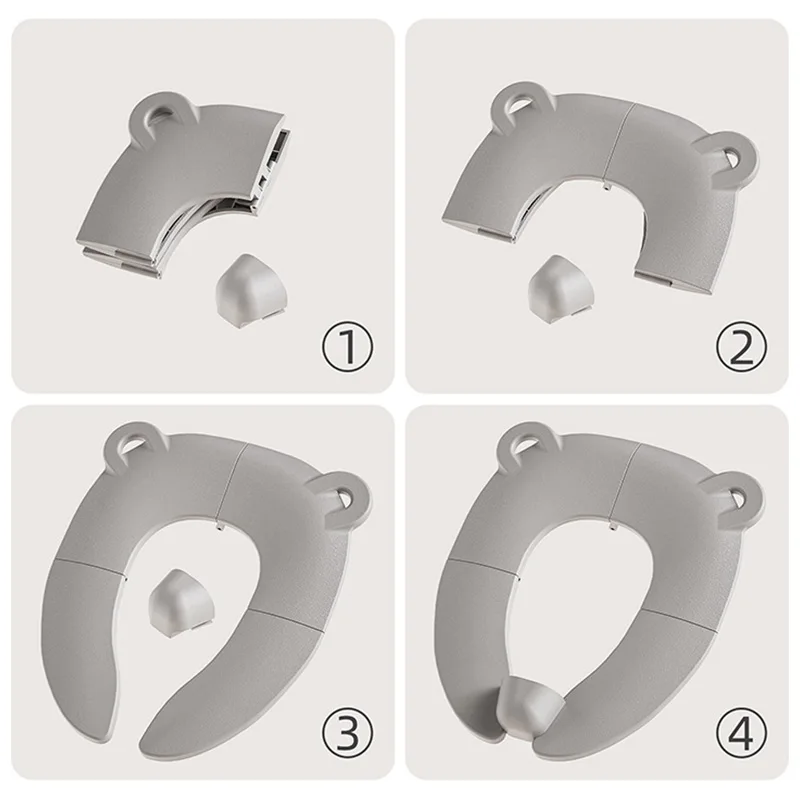 Tapete plegable asiento entrenamiento orinal bebé con bolsa