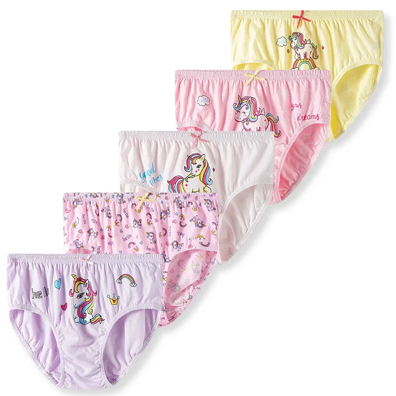 Bragas de algodón para niñas con unicornios y arcoíris - imagen 5