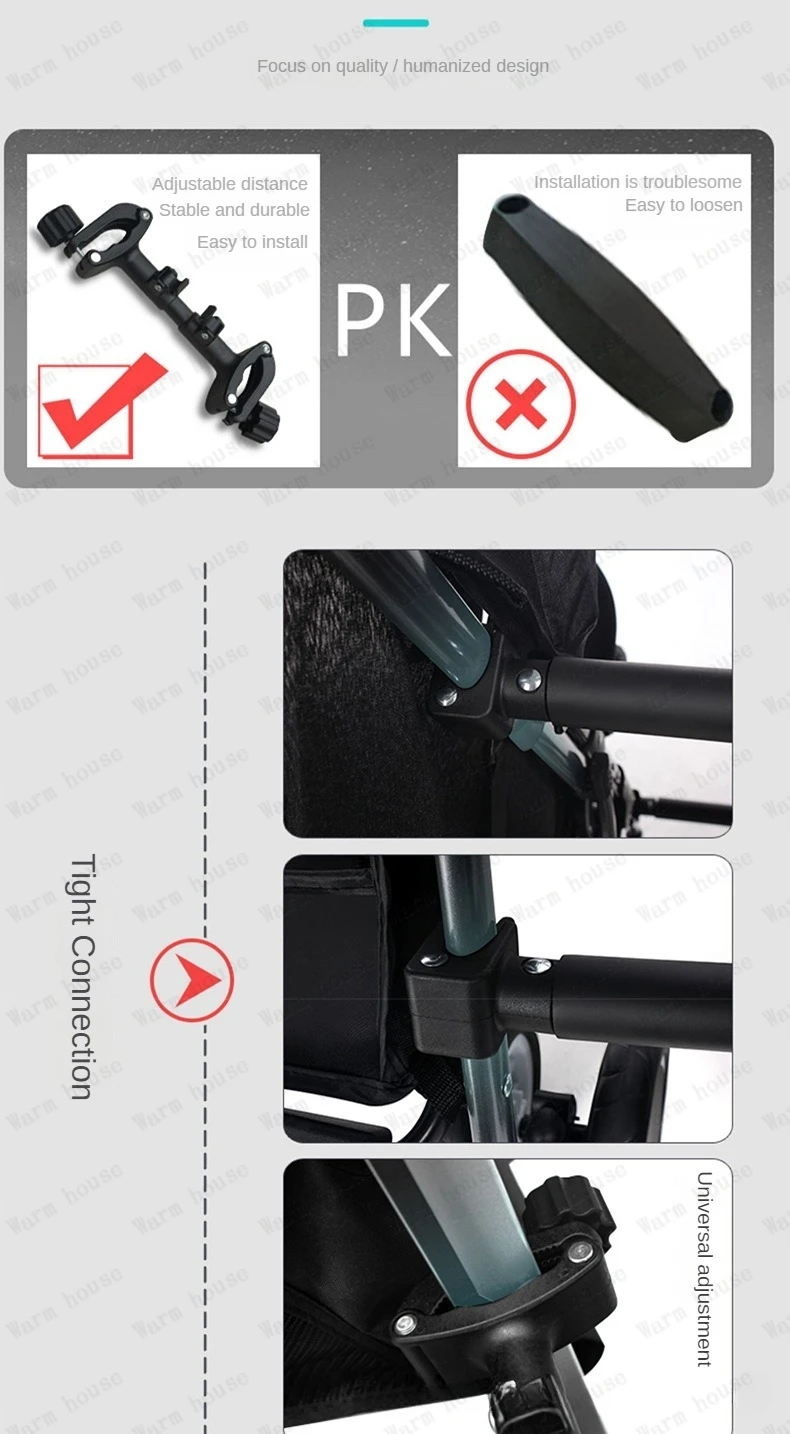 Modo desmontable y accesorios incluidos