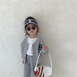 Conjunto deportivo niña blusa manga larga y pantalón cómodo
