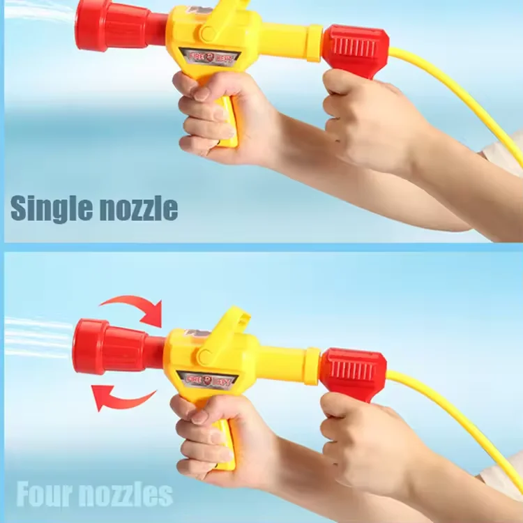 Mochila de bombero con pistola de agua para niños – Juguete exterior - imagen 3