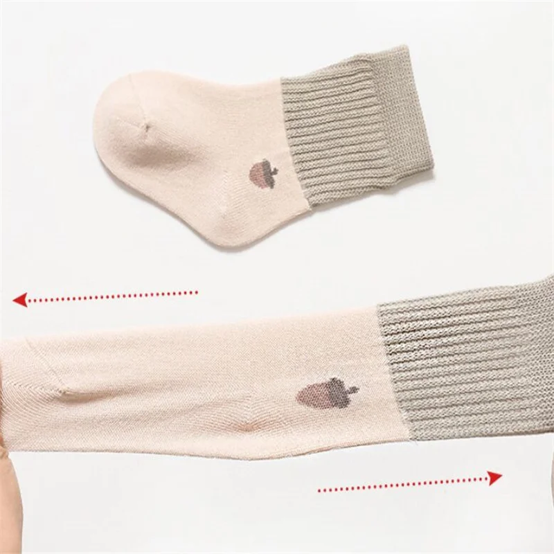 Lawadka Calcetines cortos de algodón para niños y niñas – 3 pares
