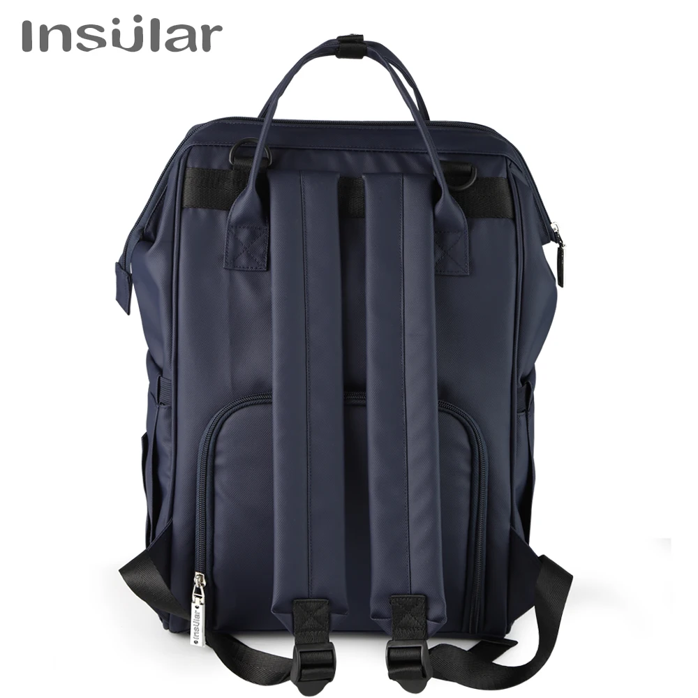 Bolsa maternal isotérmica para pañales – Gran capacidad viaje bebé