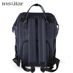 Bolsa maternal isotérmica para pañales – Gran capacidad viaje bebé