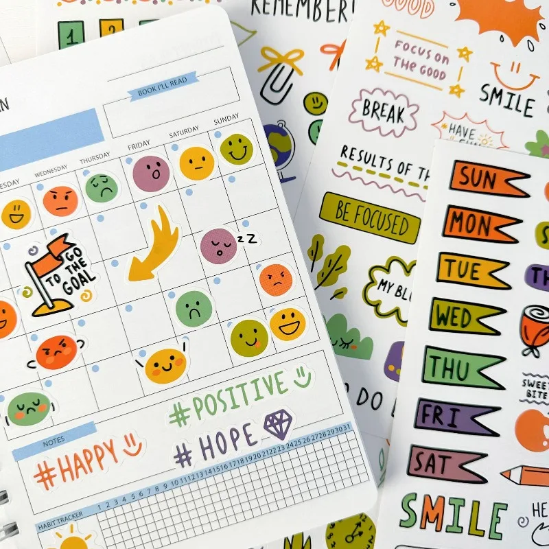 Vellen Planner Mark pegatinas manualidades graffiti para planificadores - imagen 3