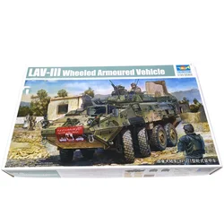 Maqueta militar TRUMPETER LAV-III vehículo blindado para montar