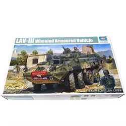 Maqueta militar TRUMPETER LAV-III vehículo blindado para montar