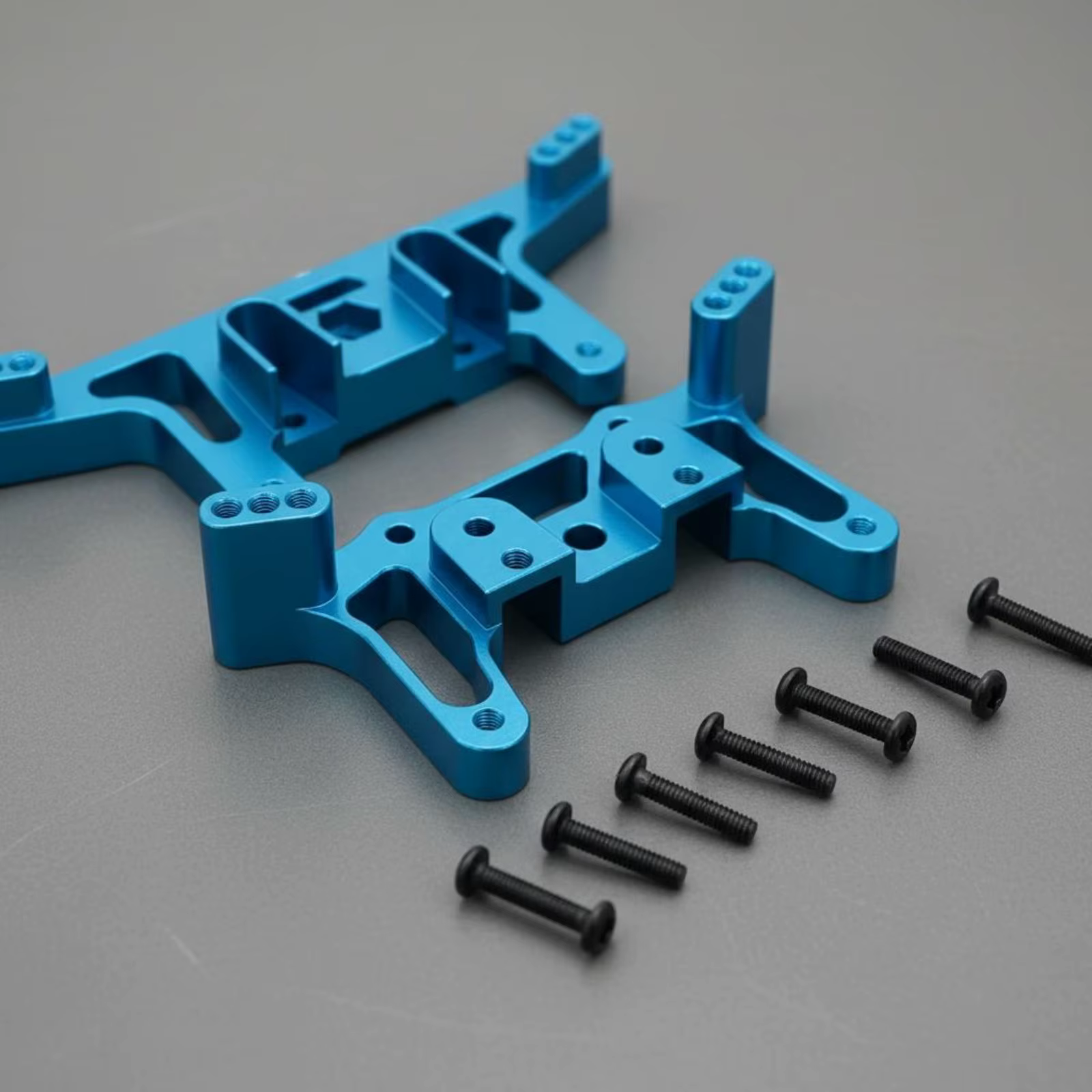 Soporte de amortiguador para carrito de aluminio anodizado - imagen 3