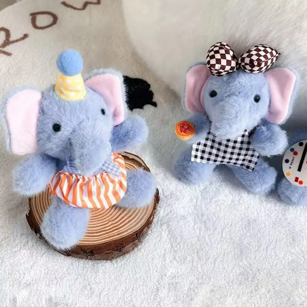 Mochila infantil con elefante de peluche y delantal de pintor - imagen 4