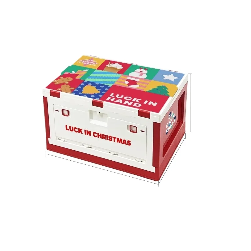 Silla plegable infantil con temática navideña y almacenaje - imagen 5