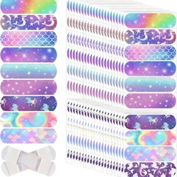 Tiritas infantiles con dibujos de sirena cielo y colores vivos