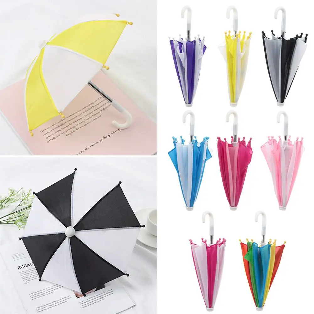 Paraguas mini para casa de muñecas – Set lluvia infantil - imagen 3