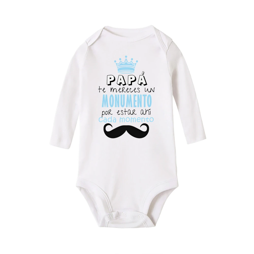Pelele estampado de algodón suave para bebé - imagen 3