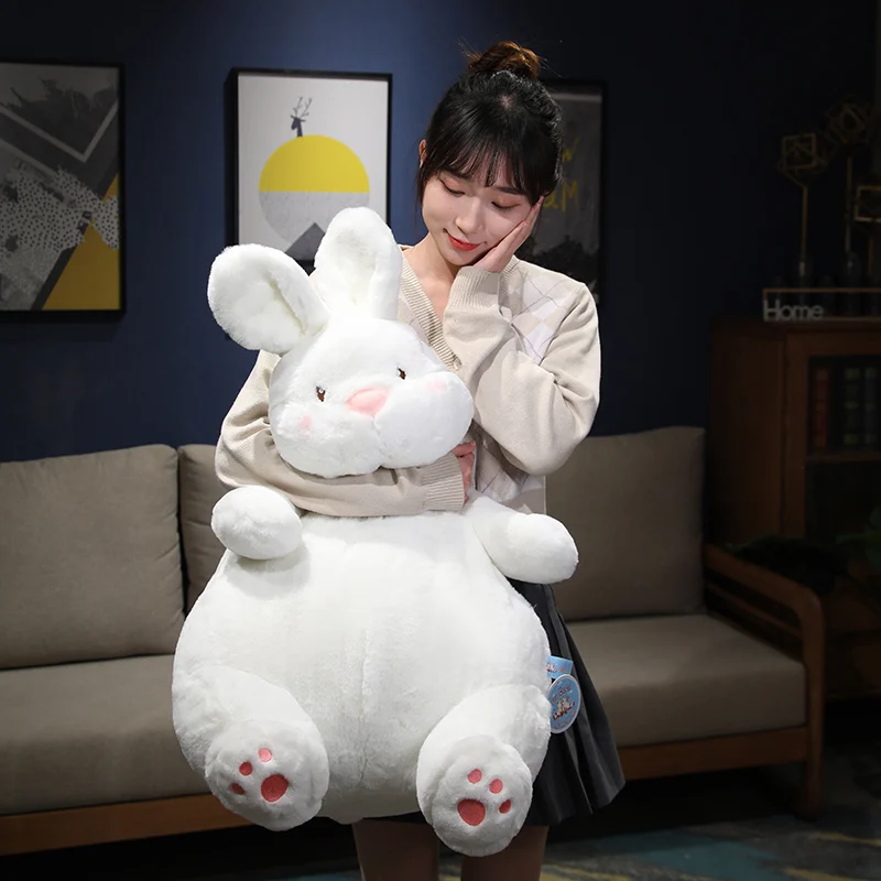Peluche conejo suave de orejas largas esponjoso para niños - imagen 3