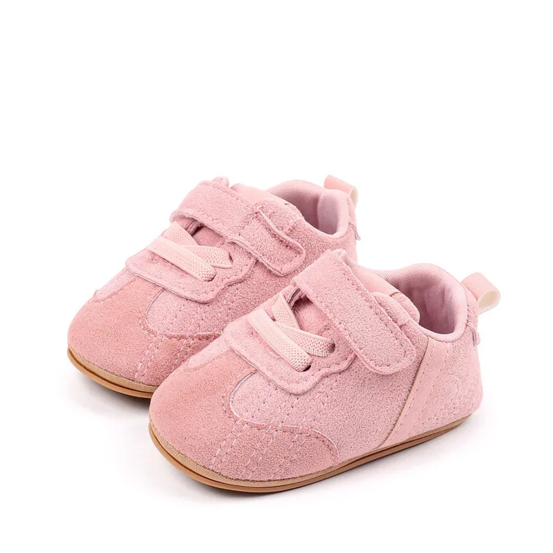 Zapatos de bebé primeros pasos con suela antideslizante gomosa - imagen 5