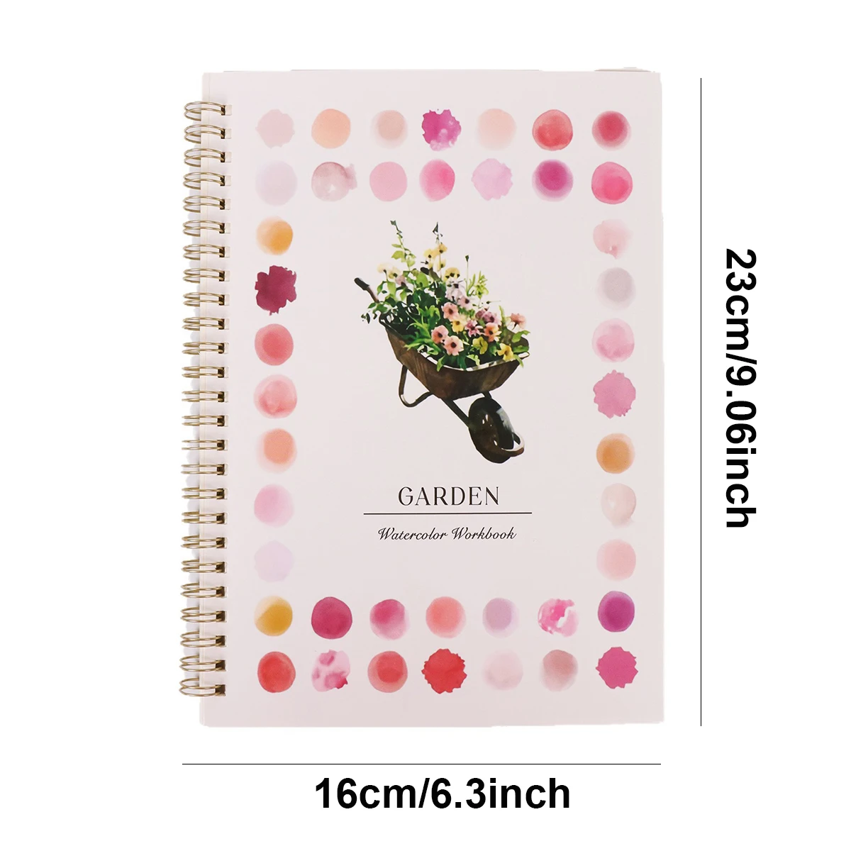 Cuaderno de acuarela para principiantes con pájaros, niños y adultos