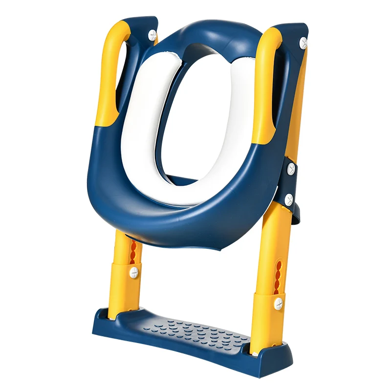Orinal de entrenamiento plegable para niños con escalera - asiento - imagen 3