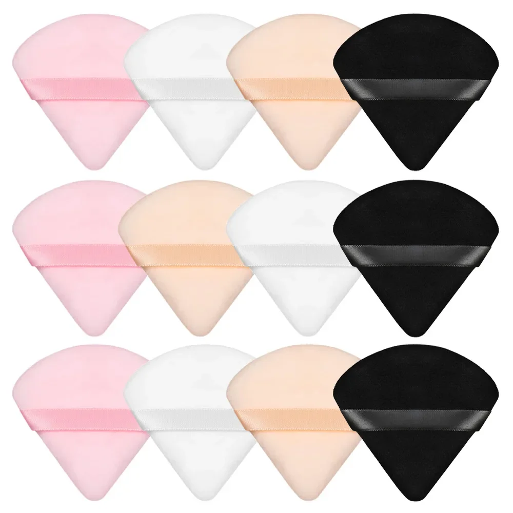 Esponja de maquillaje facial triangular suave para difuminar base - imagen 2