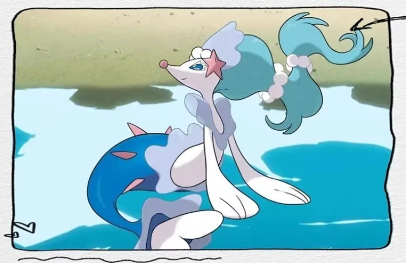 Peluche de Primarina tamaño grande