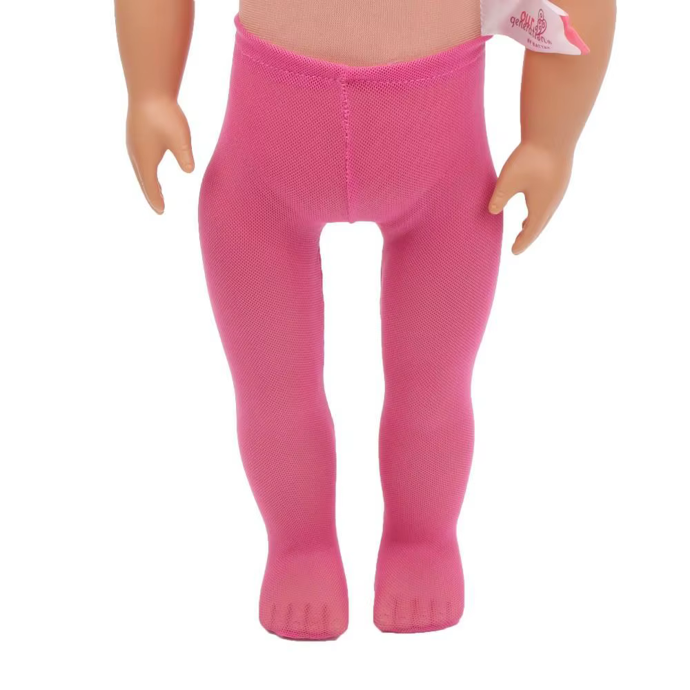 Pantimedias caramelo para muñeca de 43cm – Elástico suave para niñas - imagen 5