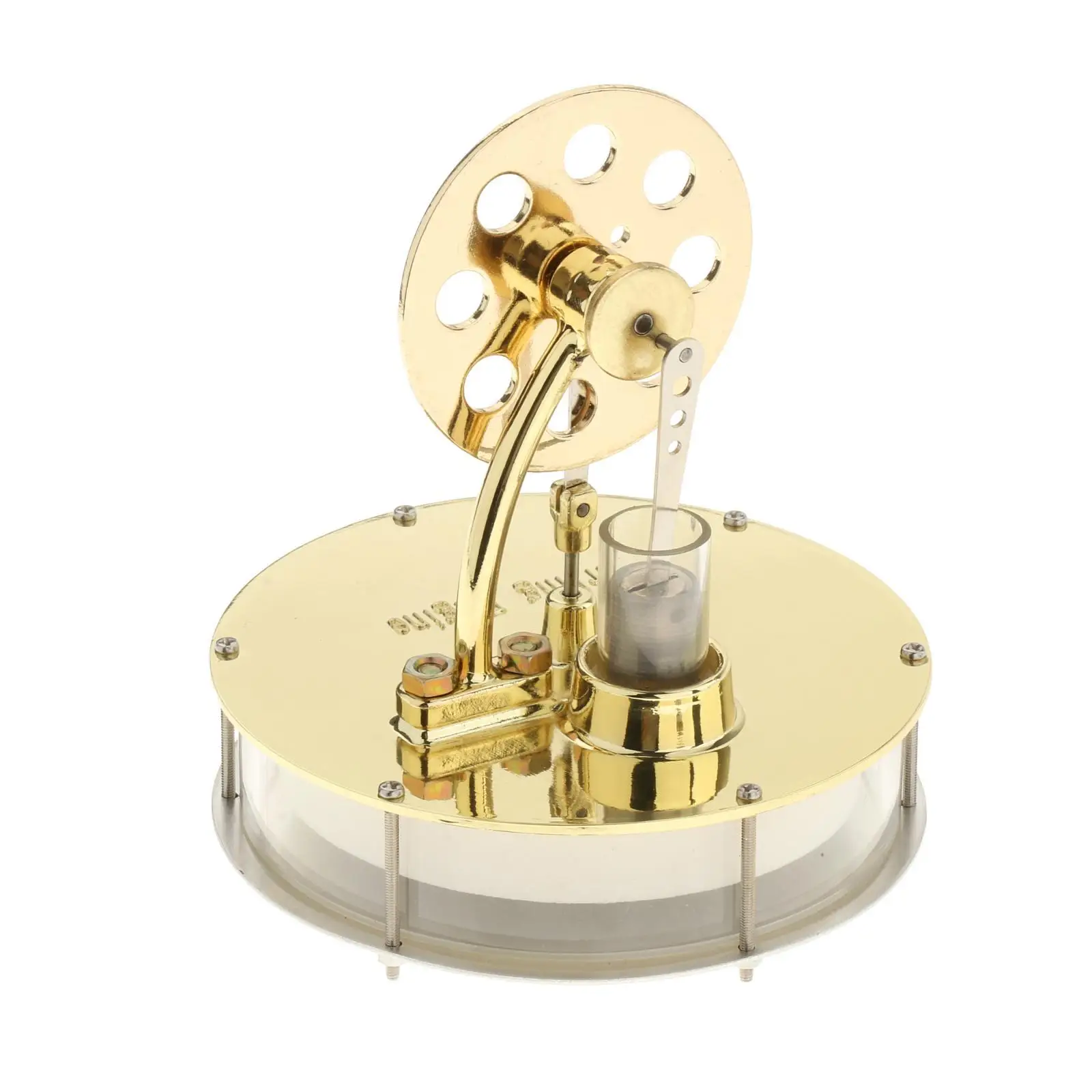 Motor Stirling de acero inoxidable para kit científico infantil - imagen 4