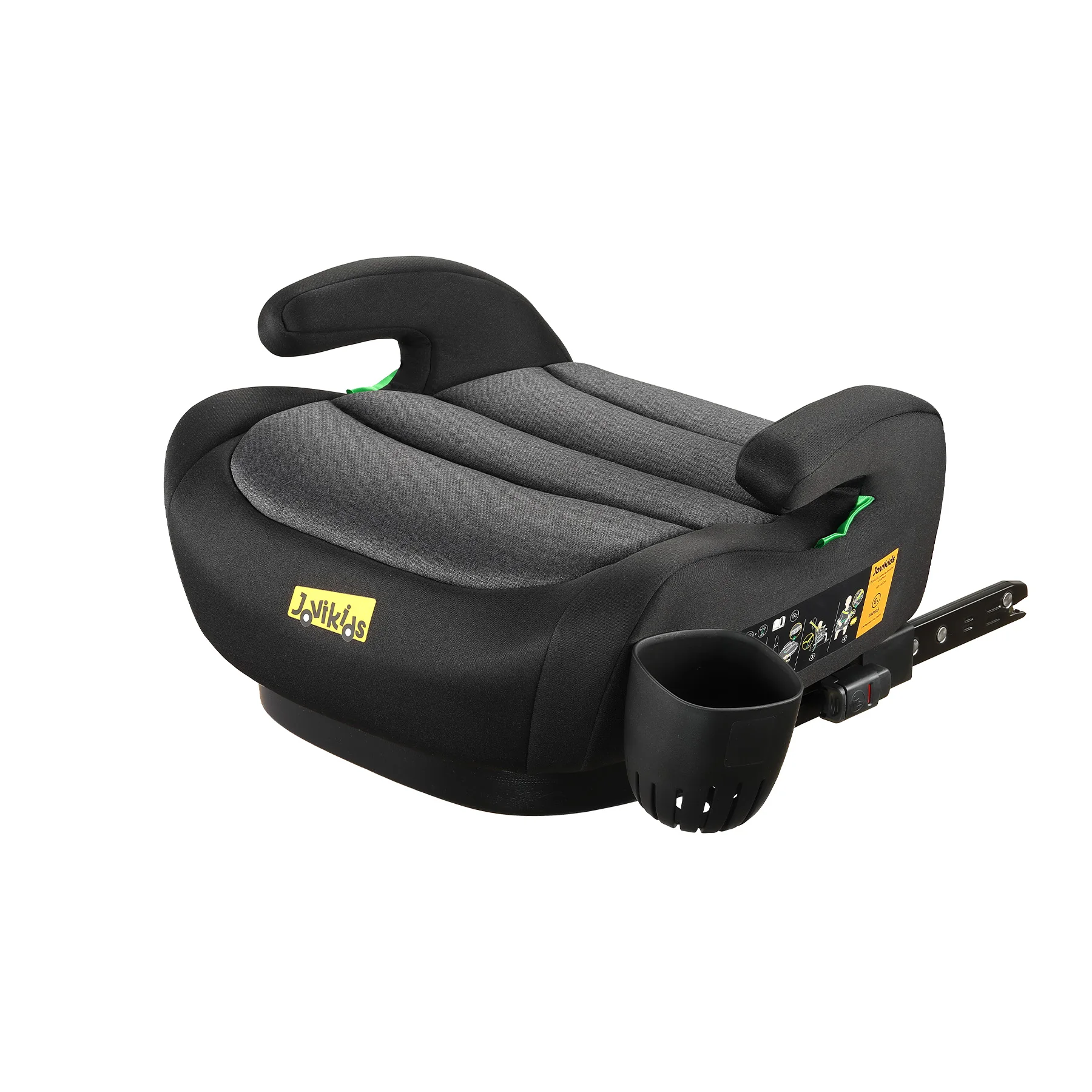 Jovikids asiento elevador portátil para coche con portavasos OHHO