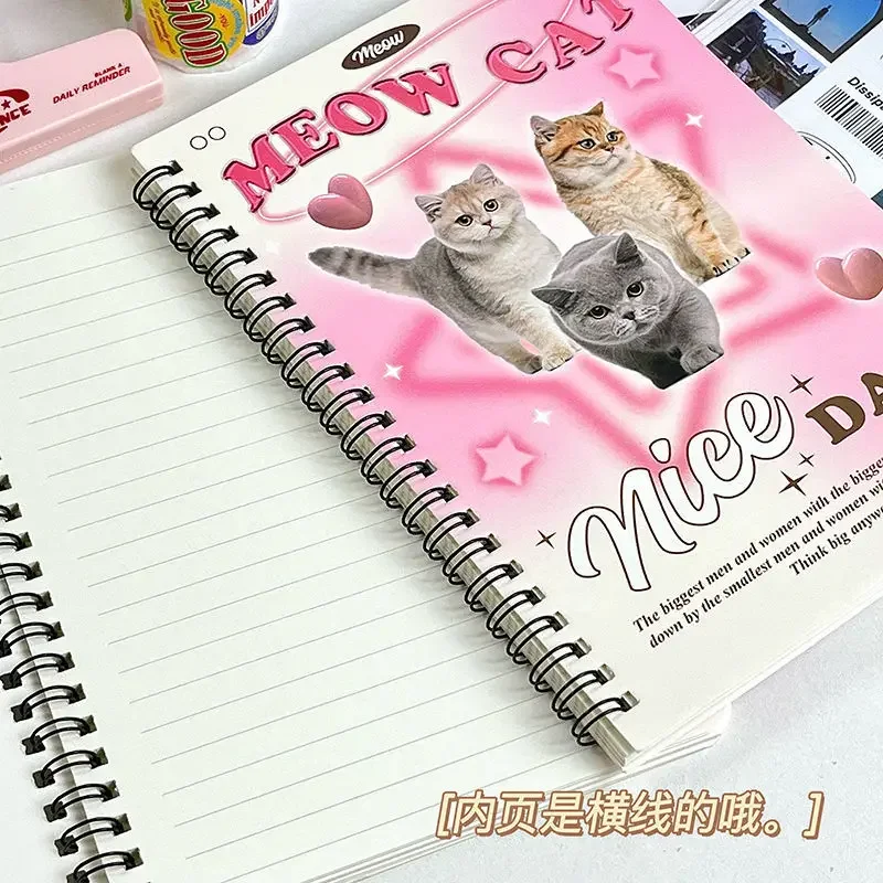 Cuaderno aprendizaje niños A5 línea horizontal - Rosa morado - imagen 3