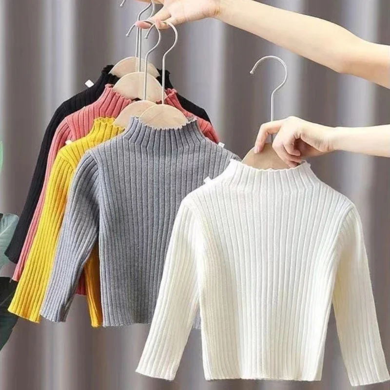 Jersey de punto de manga larga para bebé – Temporada otoño-invierno