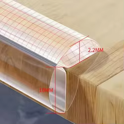 Protector de esquinas de silicona transparente autoadhesivo
