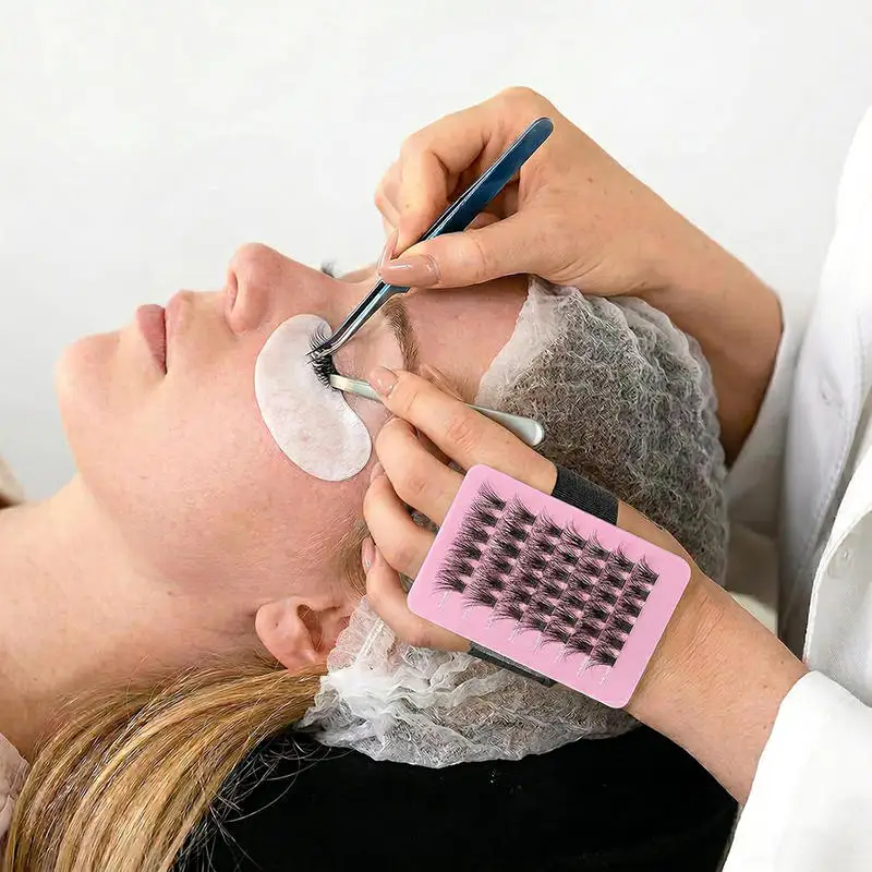 Paleta acrílica para extensiones de pestañas con correa ajustable - imagen 4