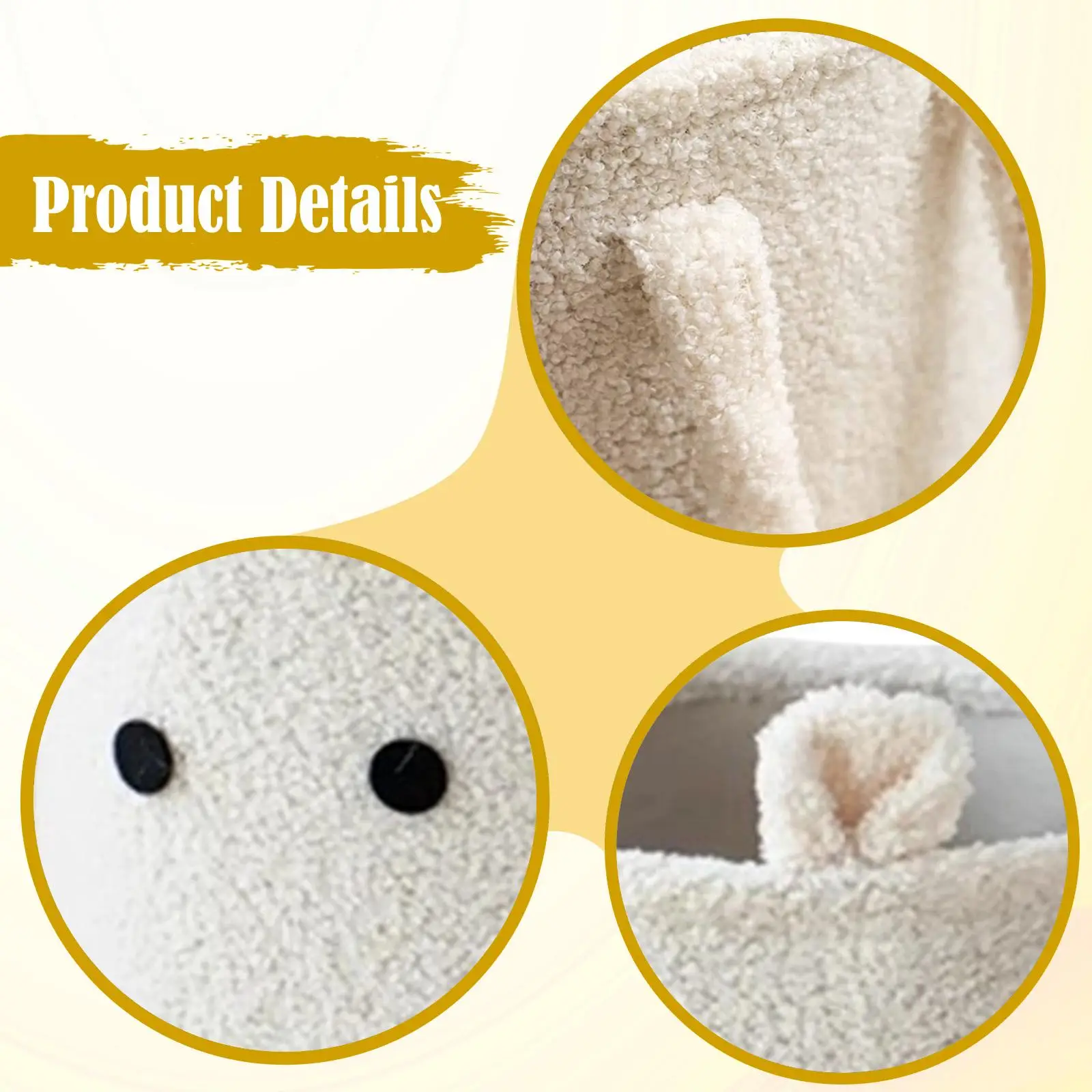 Contenedor de juguetes resistente con asas para mascotas - imagen 2