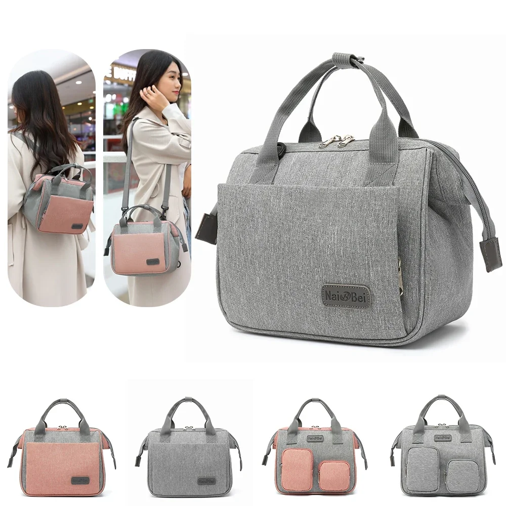 Bolsa de pañales compacta para carro y cambiador de bebé