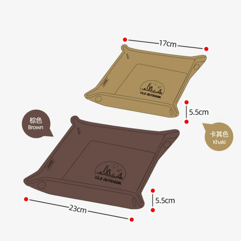 Caja de almacenamiento plegable para camping, portátil y cuadrada - imagen 5