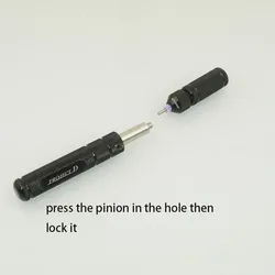 Proyecto D mini herramienta 4WD para fresado de piñón