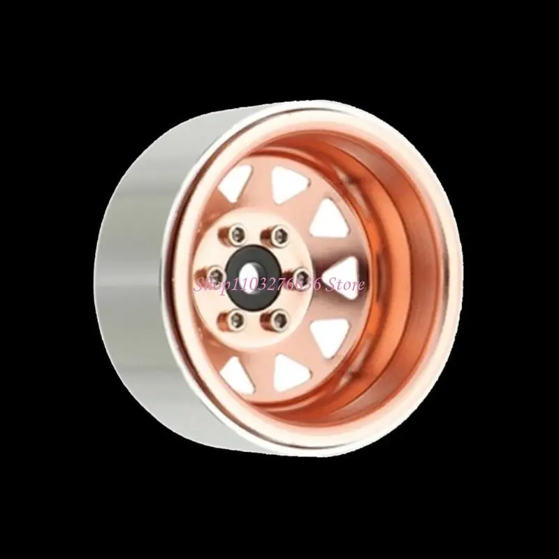 Ruedas beadlock para coche trepador teledirigido con cubo de aleación - imagen 2