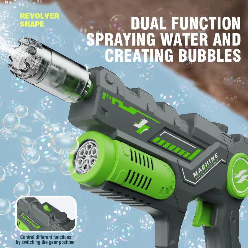 Pistola de burbujas eléctrica multifunción para juegos al aire libre - imagen 5