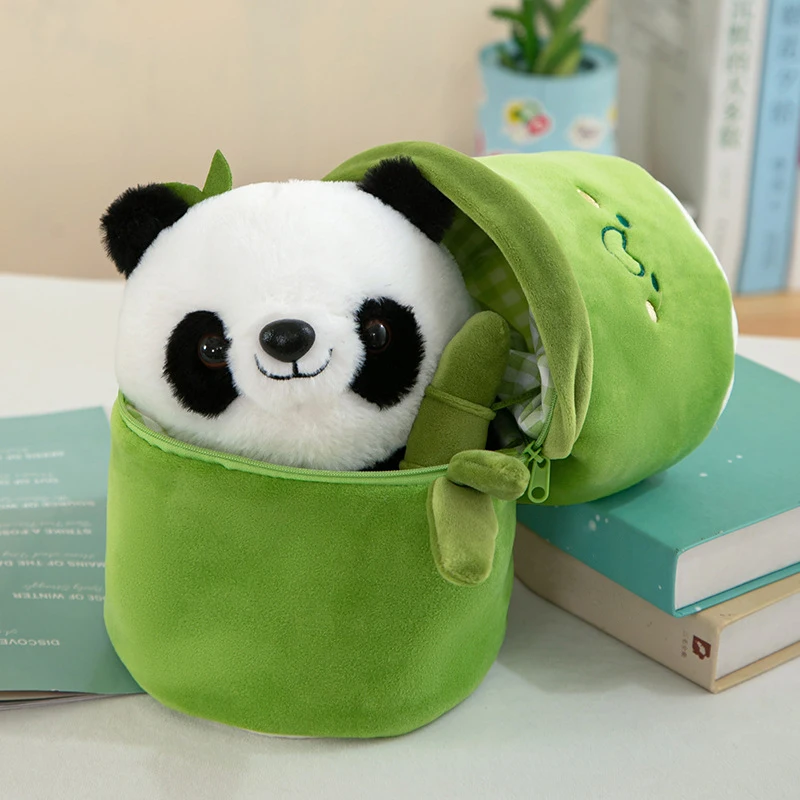 Peluche de panda suave de animales estilo nórdico moderno - imagen 2
